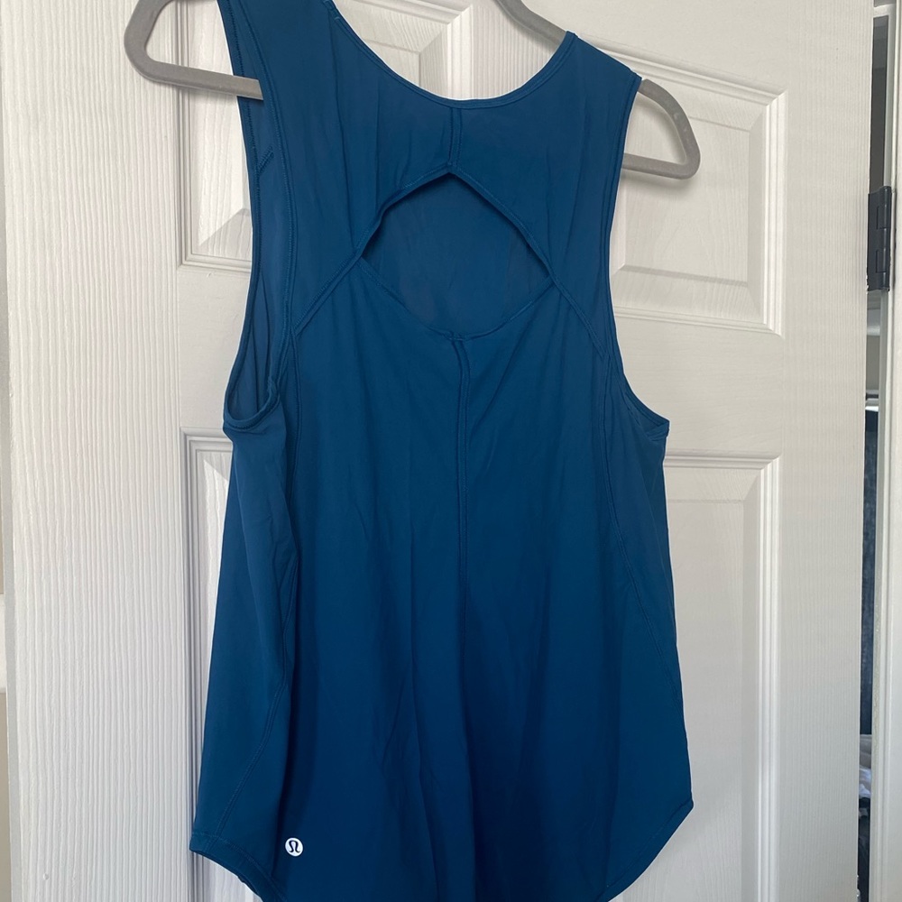 Lululemon Sculpt Tank Top Cut Out